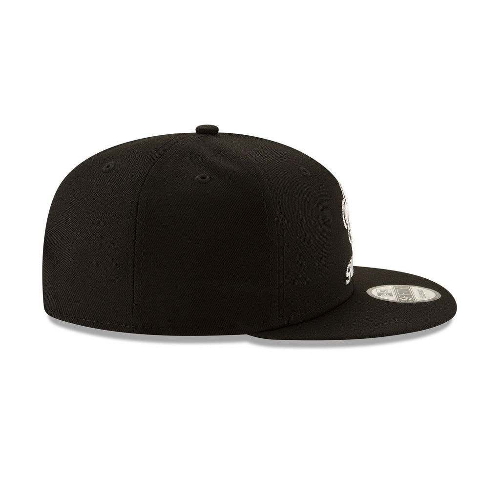 New Orleans Saints Basic Black & White 9FIFTY Snapback Hat