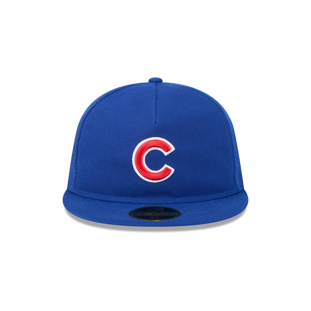 Chicago Cubs Easy Retro Crown 59FIFTY A-Frame Fitted Hat