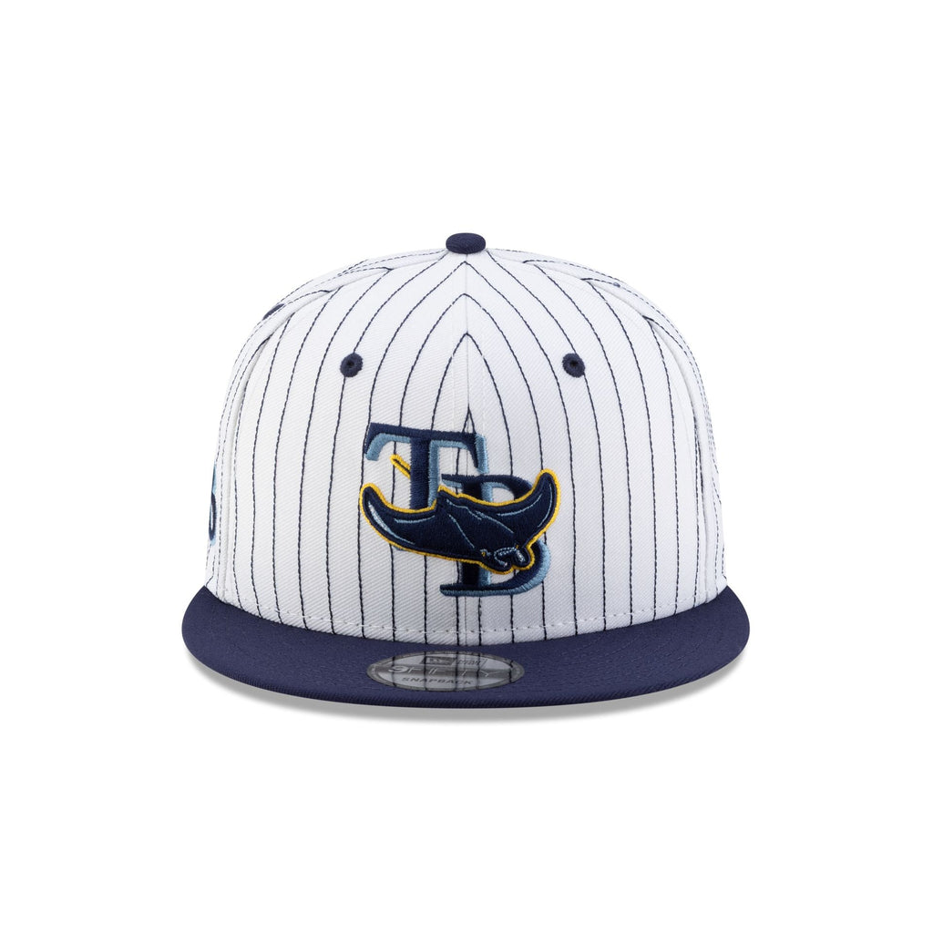 Tampa Bay Rays Deceptor Pinstripe 9FIFTY Snapback Hat