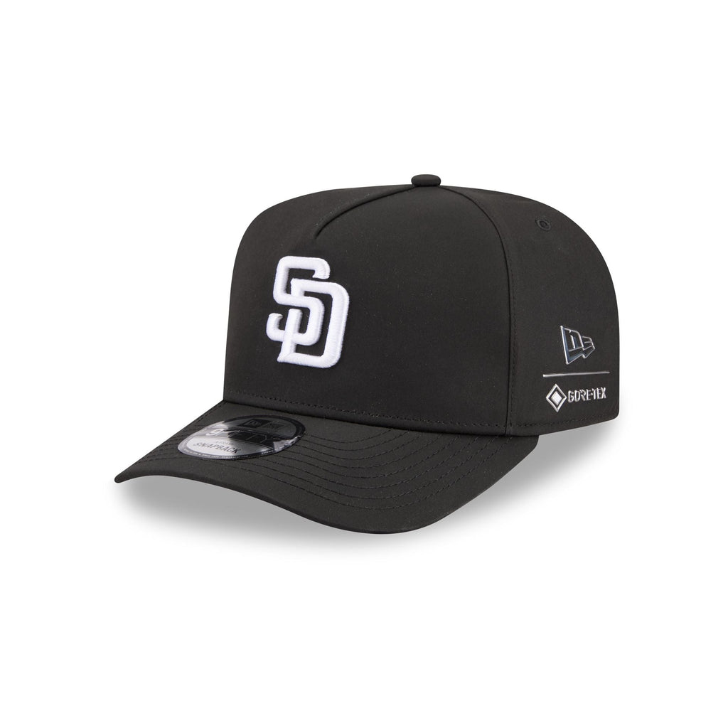 San Diego Padres GORE-TEX Black 9FIFTY A-Frame Snapback Hat