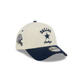 Dallas Cowboys Chrome White Arched 9FORTY A-Frame Snapback Hat