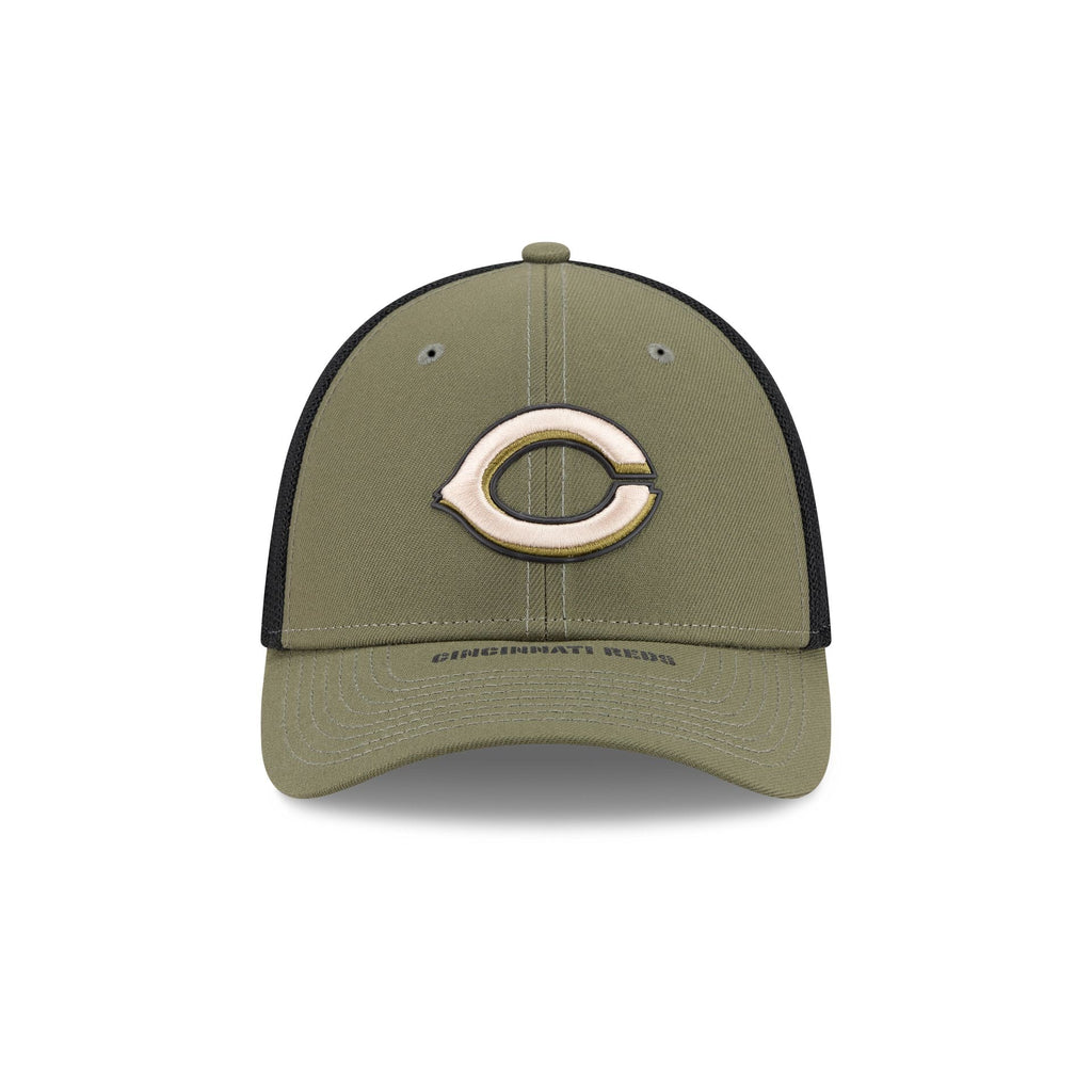 Cincinnati Reds Armed Forces Day 2026 39THIRTY M-Crown Stretch Fit Hat