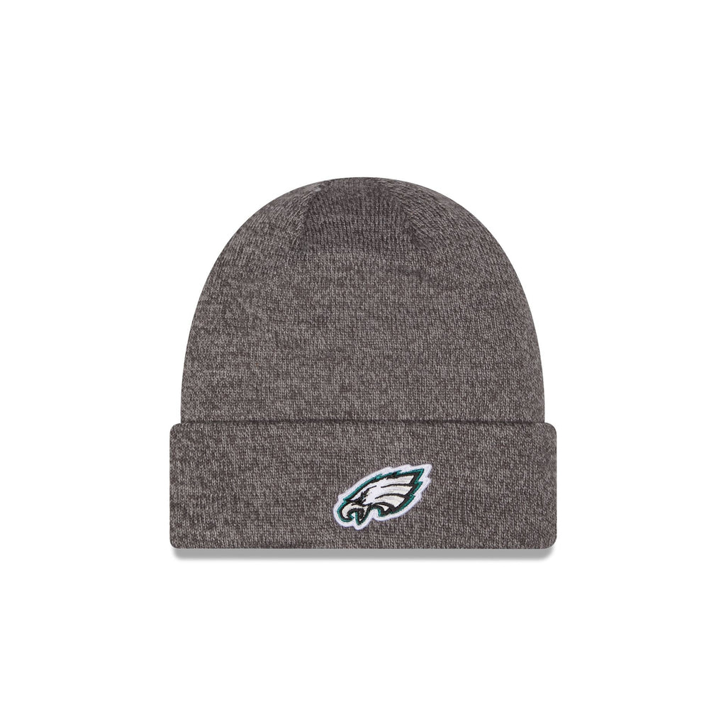 Philadelphia Eagles Heather Gray Tonal Beanie Hat