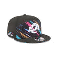 Los Angeles Rams 2026 Crucial Catch Split Panel 9FIFTY Snapback Hat