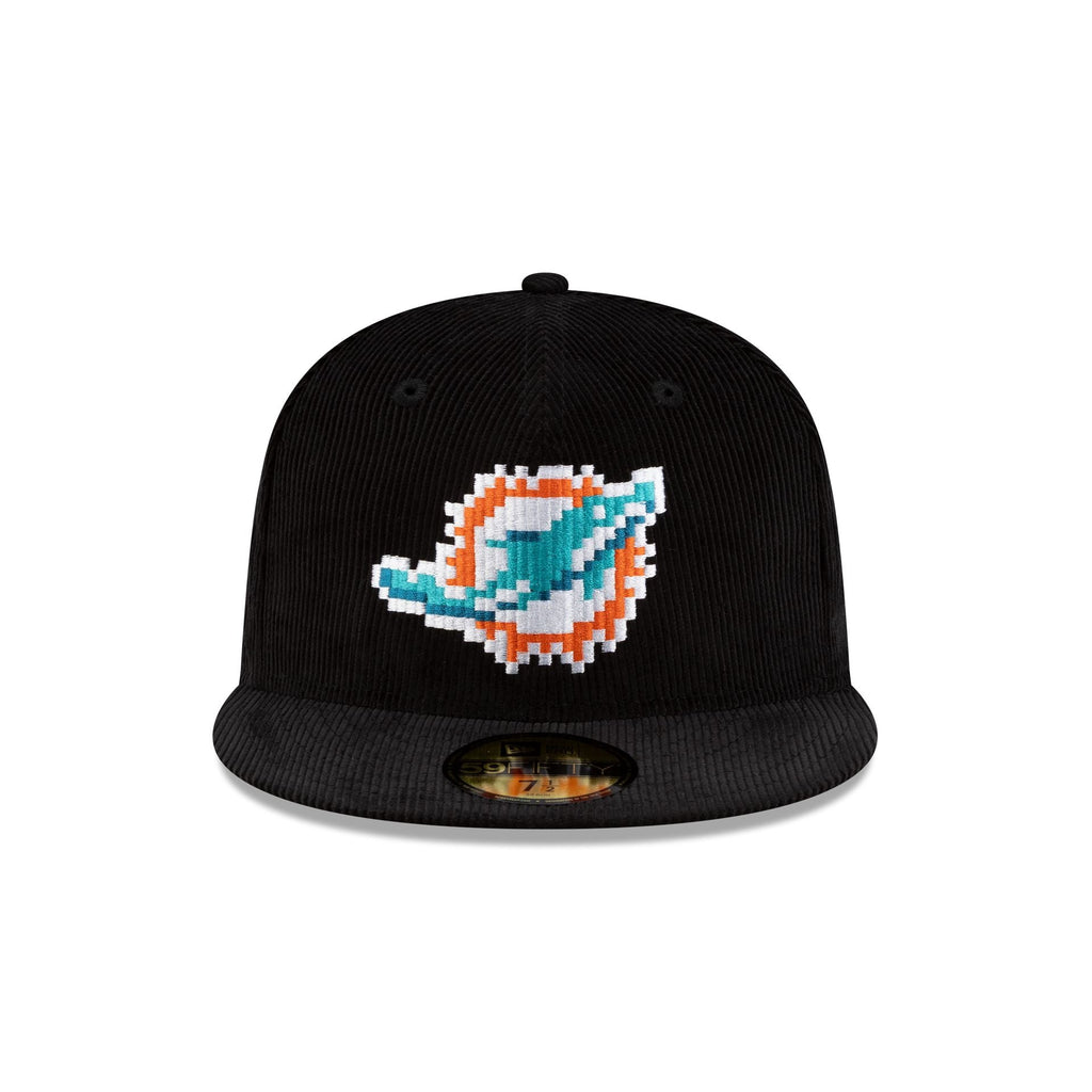 Just Caps NFL Pixelated Miami Dolphins 59FIFTY Fitted Hat