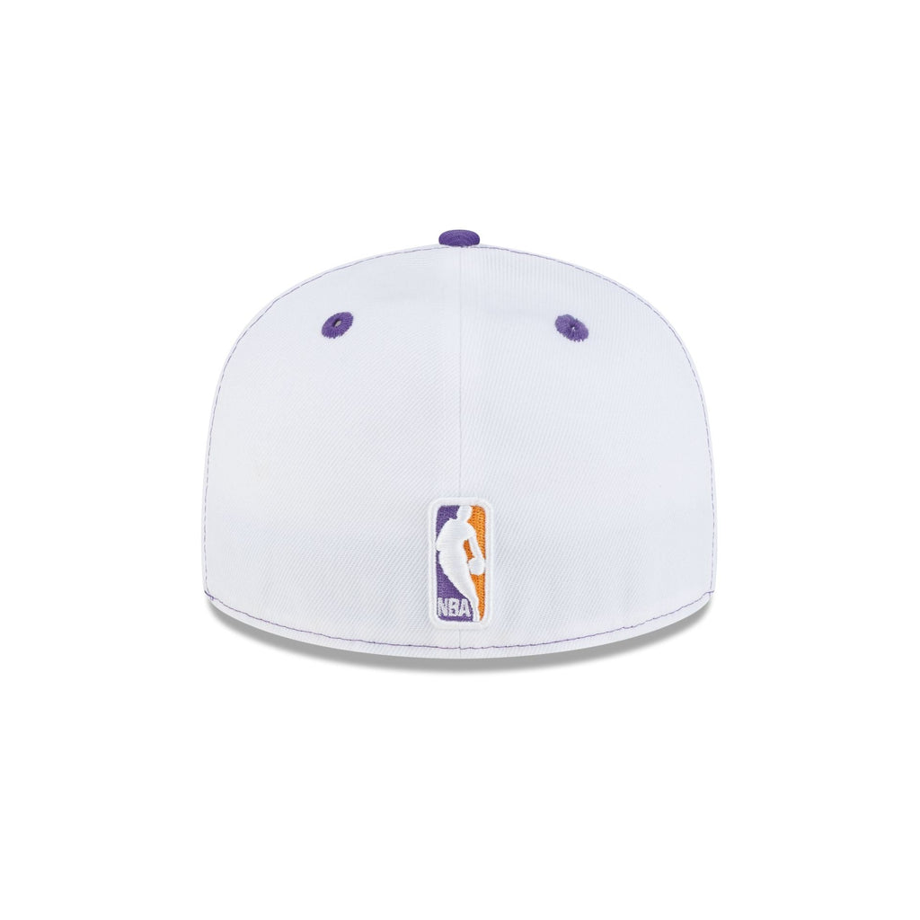 Phoenix Suns Hardwood Classics 2000s Optic White Flip 59FIFTY Fitted Hat