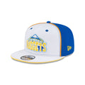 Denver Nuggets Hardwood Classics 2000s Optic White Flip 9FIFTY Snapback Hat