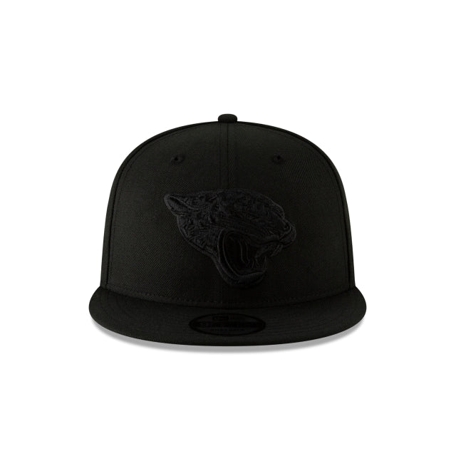Jacksonville Jaguars Black On Black 9FIFTY Snapback Hat