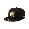 New Orleans Saints Black 9FIFTY Snapback Hat