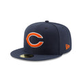 Chicago Bears Navy 59FIFTY Fitted Hat